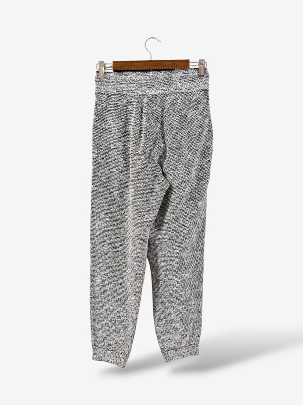 Aerie Offline Snow Day Joggers Size S Black White Textured Knit Loungewear - Picture 6 of 8